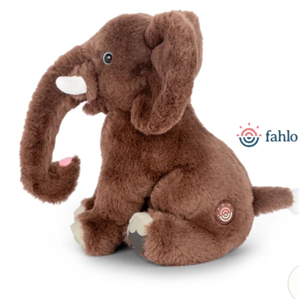 Fahlo Expedition Brown Plush Elephant